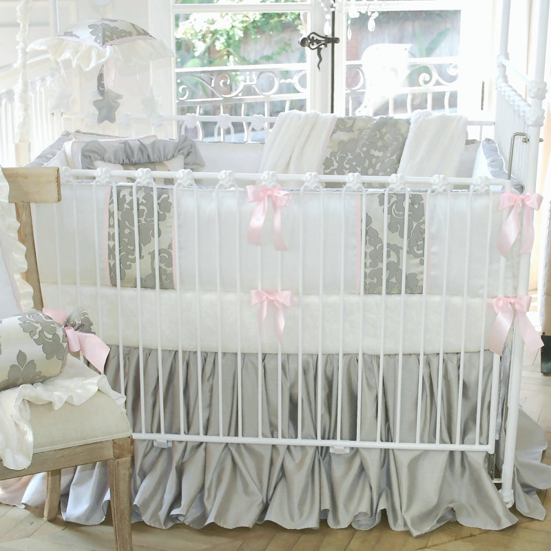 Viv + Rae Kohlmeier Ivory Cotton Blend Piece Standard Crib Fitted